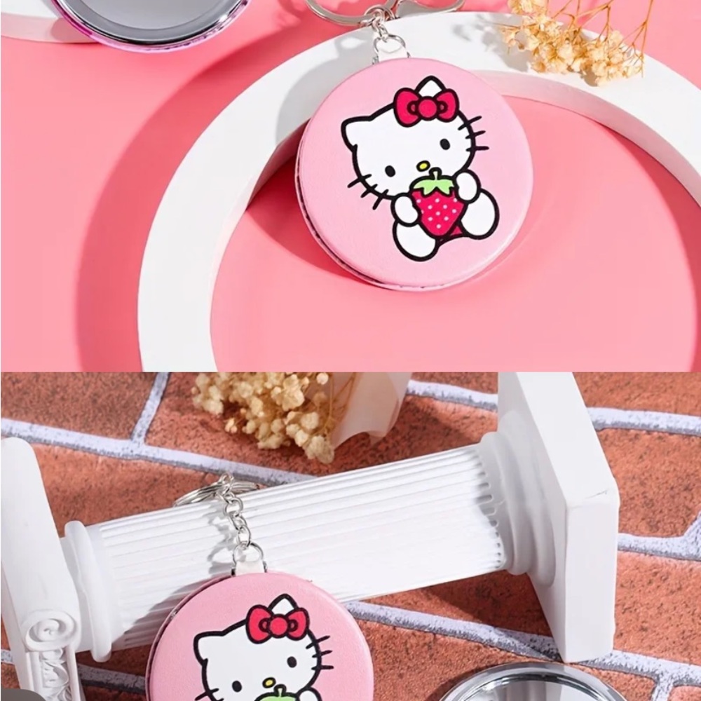 Brand new Hello Kitty compact mirror great for purses,backpacks
